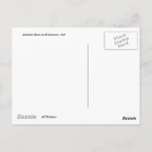 Reflectie over de Ashuelot in februari Briefkaart (Achterkant)