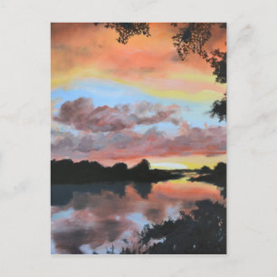 Reflectie over de Zambezi Briefkaart