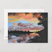 Reflectie over de Zambezi Briefkaart (Voorkant / Achterkant)