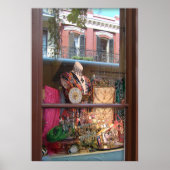 reflectie over het NOLA-venster Poster (Voorkant)