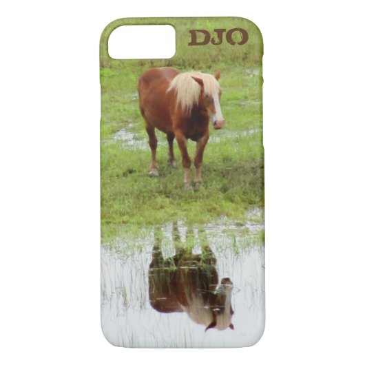 Reflectie over landpaarden en -Boerderijen Case-Mate iPhone Case (Achterkant)