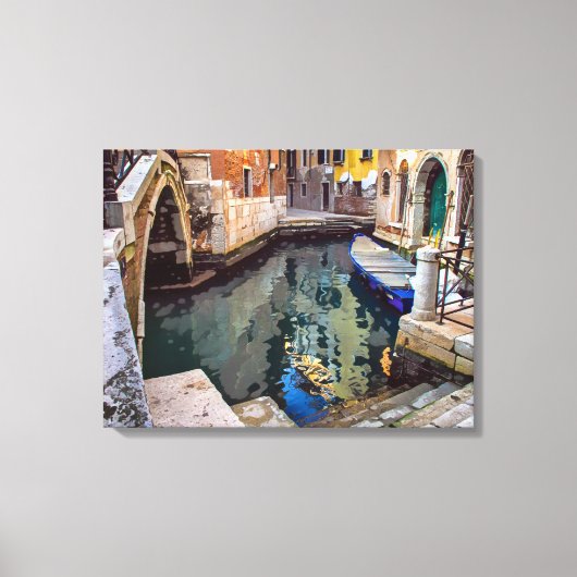 REFLECTIE POOL Canvas Kunst (Voorkant)