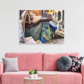 REFLECTIE POOL Canvas Kunst (Insitu (Woonkamer))
