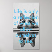 reflectie poster (Voorkant)