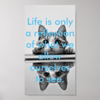 reflectie poster