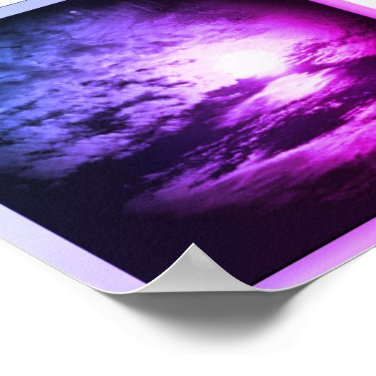 Reflectie Print, Waarde Poster Papier (mat) (Hoek)