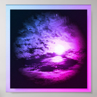 Reflectie Print, Waarde Poster Papier (mat)