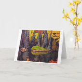 Reflectie, Sand Lake, Algoma | Lawren Harris | Kaart (Gele Bloem)