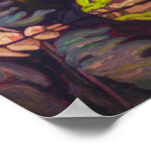 Reflectie, Sand Lake, Algoma | Lawren Harris | Poster (Hoek)