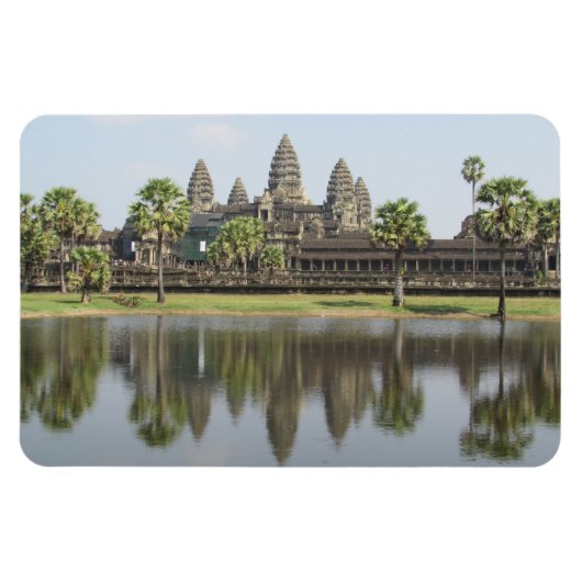 reflectie van angkor wat magneet (Horizontaal)