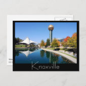 reflectie van de herfst vanuit de zon briefkaart (Voorkant / Achterkant)