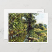 Reflectie van de lente door Peder Mork Monsted Briefkaart (Voorkant / Achterkant)