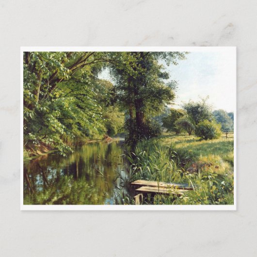 Reflectie van de lente door Peder Mork Monsted Briefkaart (Voorkant)