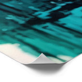 Reflectie van de natuur poster (Hoek)