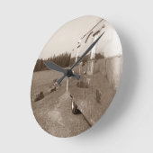  reflectie van de retroluminumaanhangwagen ronde klok (Hoek)