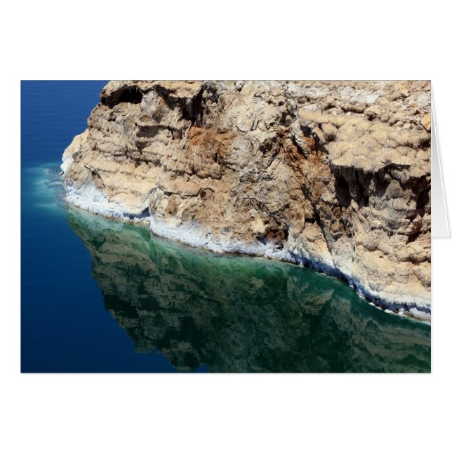 reflectie van dode zeeen (Voorkant Horizontaal)