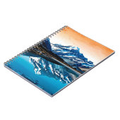 Reflectie van een berg | Notitieboek Journal (Linkerzijde)