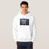 Reflectie van Fitz Roy op Sunrise Hoodie (Voorkant volledig)