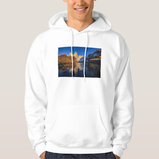 Reflectie van Fitz Roy op Sunrise Hoodie (Voorkant)