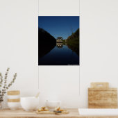 Reflectie van Henry Joseph Siebert-Saunders Poster (Keuken)