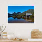 Reflectie van het Cradle Mountain- en Dove-meer Poster (Keuken)