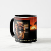 Reflectie van Kracht Ridgeback Leeuw Mok (Voorkant links)