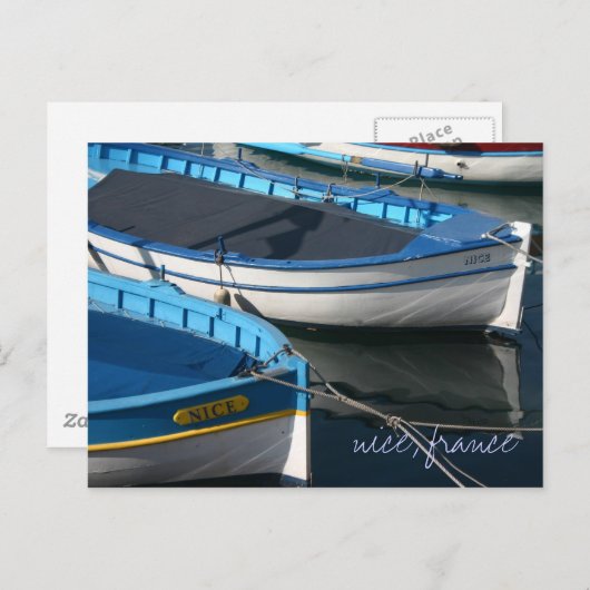 reflectie van nice briefkaart (Voorkant / Achterkant)