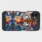 Reflectie van Tiger Drink Water Case-Mate iPhone Case (Achterkant (horizontaal))