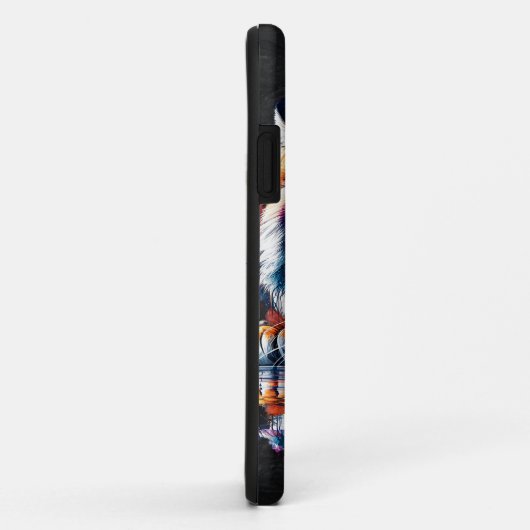 Reflectie van Tiger Drink Water Case-Mate iPhone Case (Achterkant/rechts)