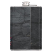 Reflectie van Tiger Drink Water Heupfles (Achterkant)