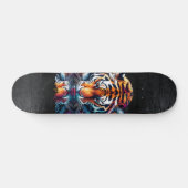 Reflectie van Tiger Drink Water Persoonlijk Skateboard (Horizontaal)