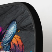 Reflectie van Tiger Drink Water Pickleball Paddle (Links Detail)