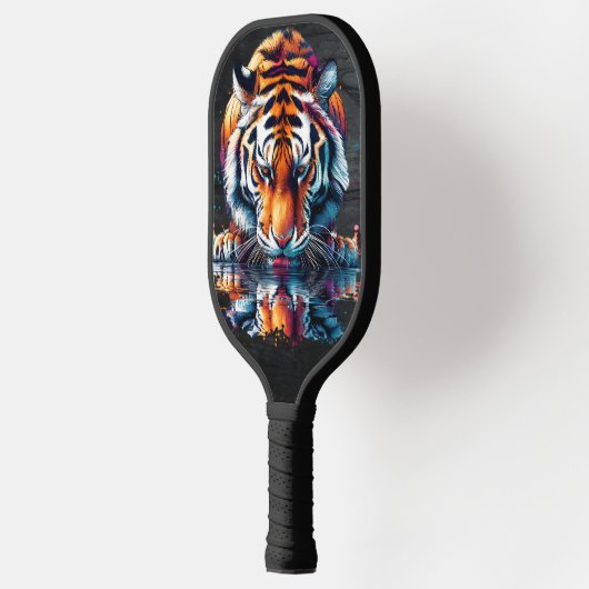 Reflectie van Tiger Drink Water Pickleball Paddle (Links)