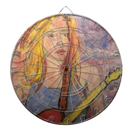 reflectie van volkshuisvesting dartbord (Voorkant)