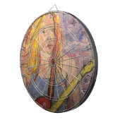 reflectie van volkshuisvesting dartbord (Voorkant Rechts)