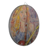 reflectie van volkshuisvesting dartbord (Voorkant Links)