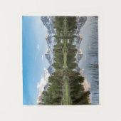 Reflectie voor het hooggebergte in Sierra Lakes Wandkleed (Voorkant)