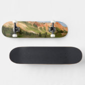 Reflectie voor rode bergen skateboard (Horizontaal)