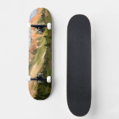 Reflectie voor rode bergen skateboard (Voorkant)