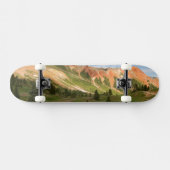 Reflectie voor rode bergen skateboard (Horizontaal)