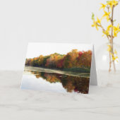 Reflectie Wenskaart Kaart (Gele Bloem)