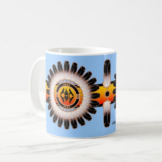 Reflectiecirkel Koffiemok (Voorkant links)