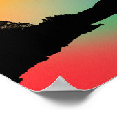 Reflectief meer poster (Hoek)