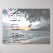 Reflectiegeem Poster (Voorkant)