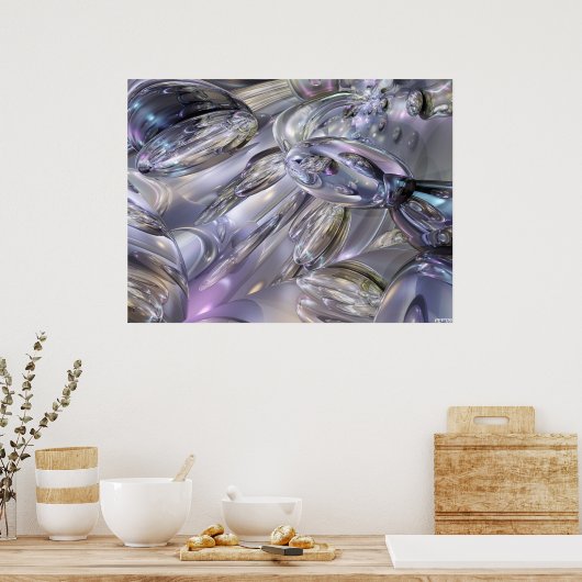 Reflectieontwerp #6 poster (Keuken)