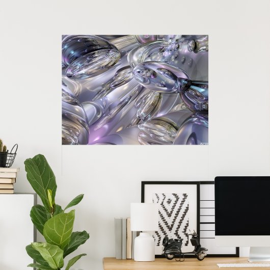 Reflectieontwerp #6 poster (Thuiskantoor)