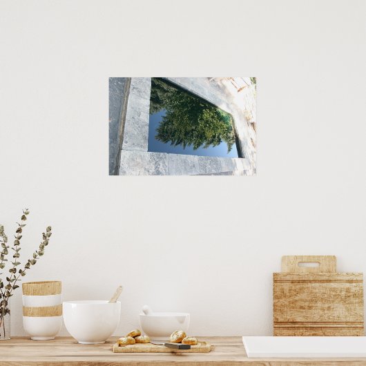 Reflectiepool Poster (Keuken)