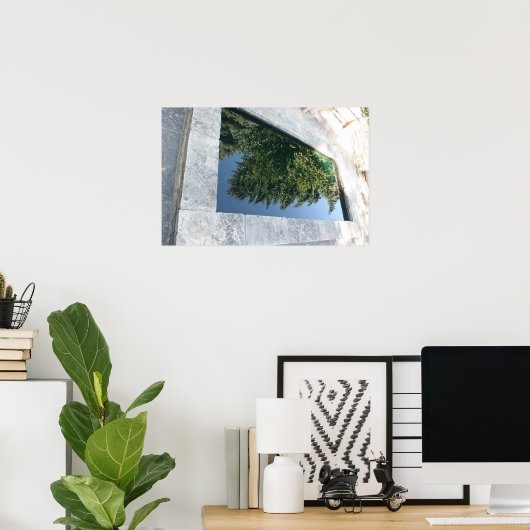 Reflectiepool Poster (Thuiskantoor)