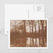 Reflecties, 1843 (foto sepia) briefkaart (Voorkant / Achterkant)
