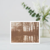 Reflecties, 1843 (foto sepia) briefkaart (Staand voorkant)
